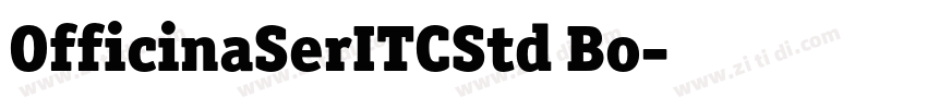OfficinaSerITCStd Bo字体转换